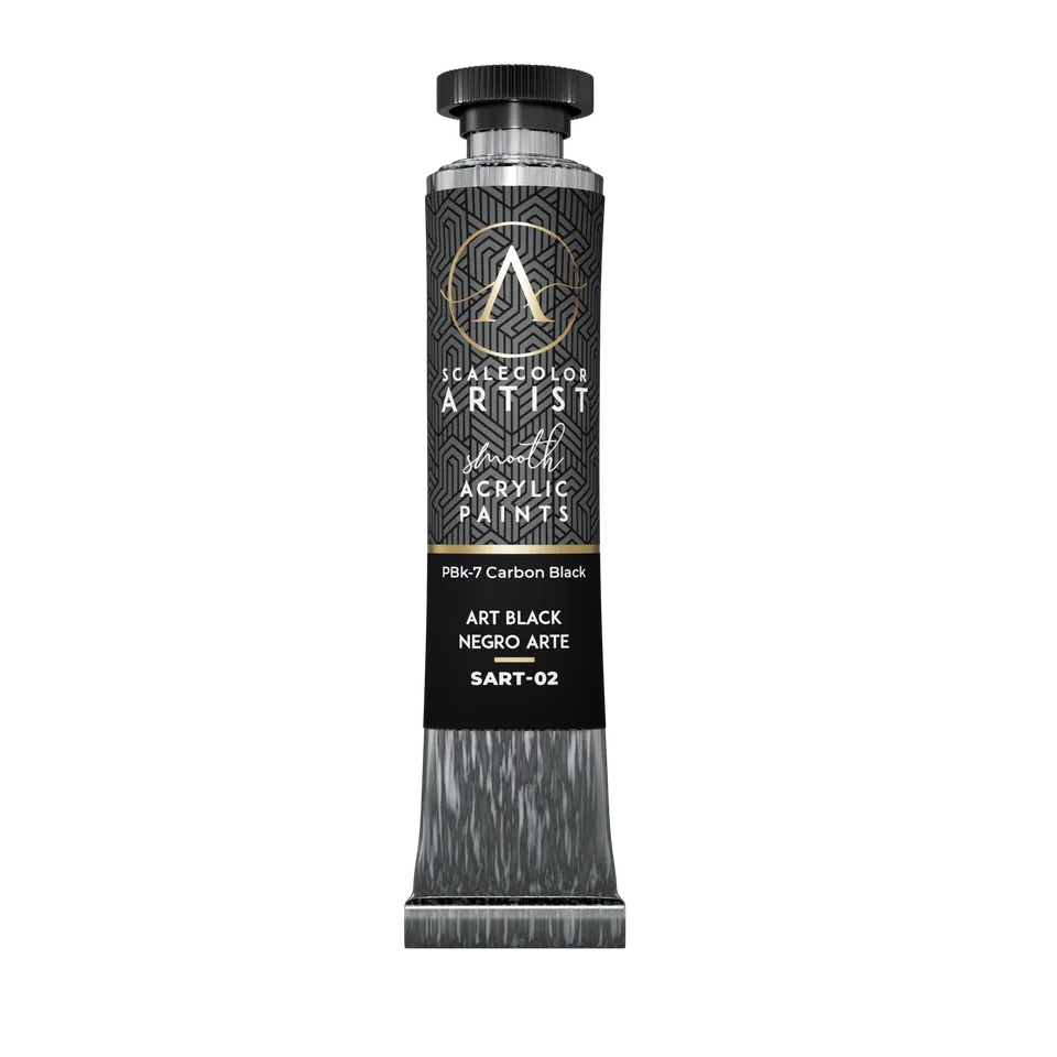 Scale75 Scalecolor Artist Art Black barva 20 ml krémová