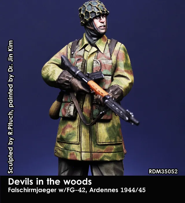 Rado Miniatures RDM35052 figurka Fallschirmjaeger 1/35 resinová