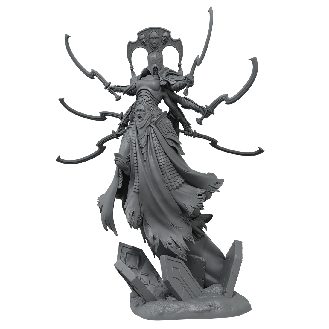 Scale75 Zodiac Gemini resinová figurka nenabarvená znamení