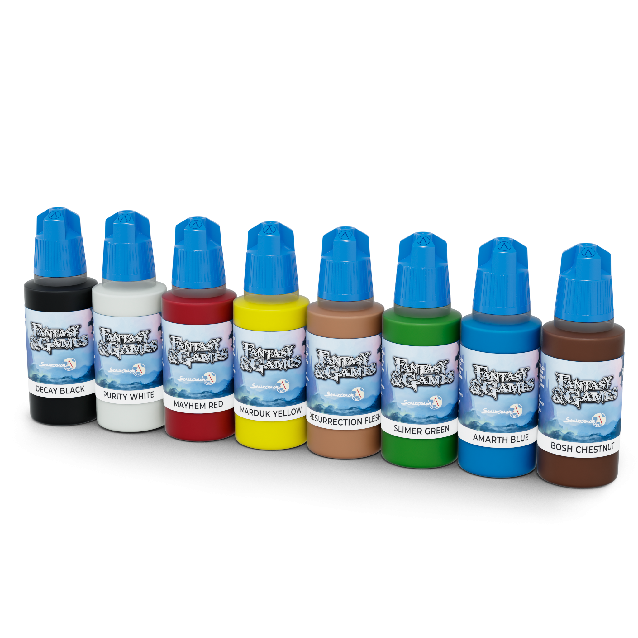 Scale75 Fantasy & Games Basic Colors sada barev na miniatury