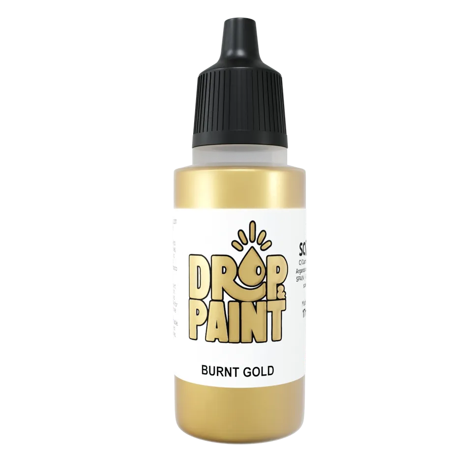 Scale75 Burnt Gold metalická barva 17 ml zlatá