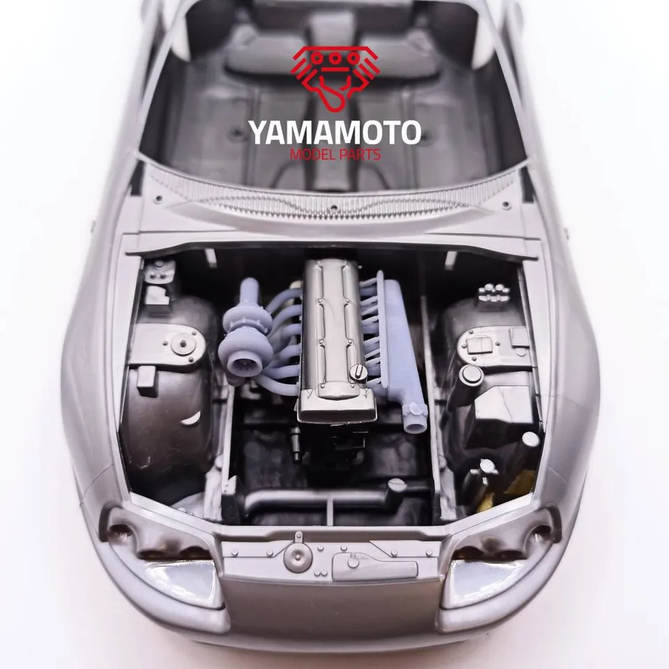 Yamamoto 2JZ Single Turbo Kit sada pro Tamiya 24123