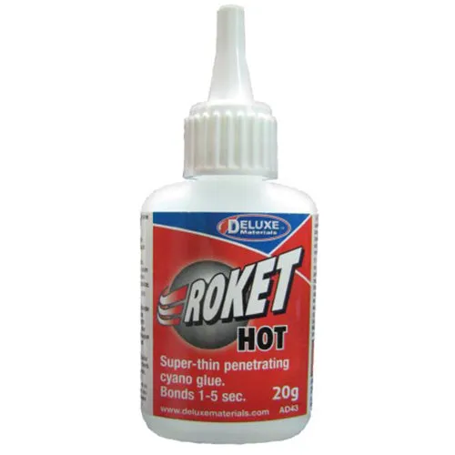 Deluxe Materials Roket Hot vteřinové lepidlo 20 g