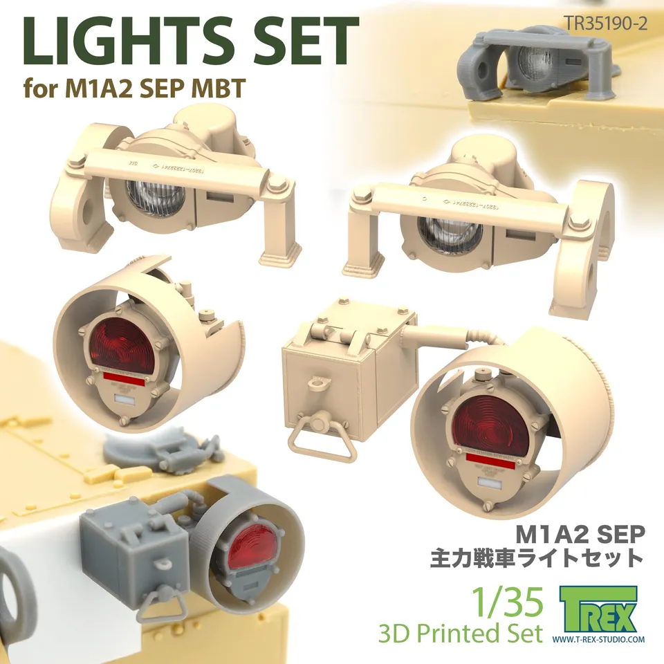 T-Rex Studio TR35190-2 světla 1/35 M1A2 SEP
