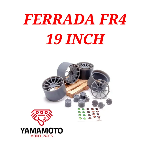 Yamamoto Ferrada FR4 19 kola disky resin pro modely