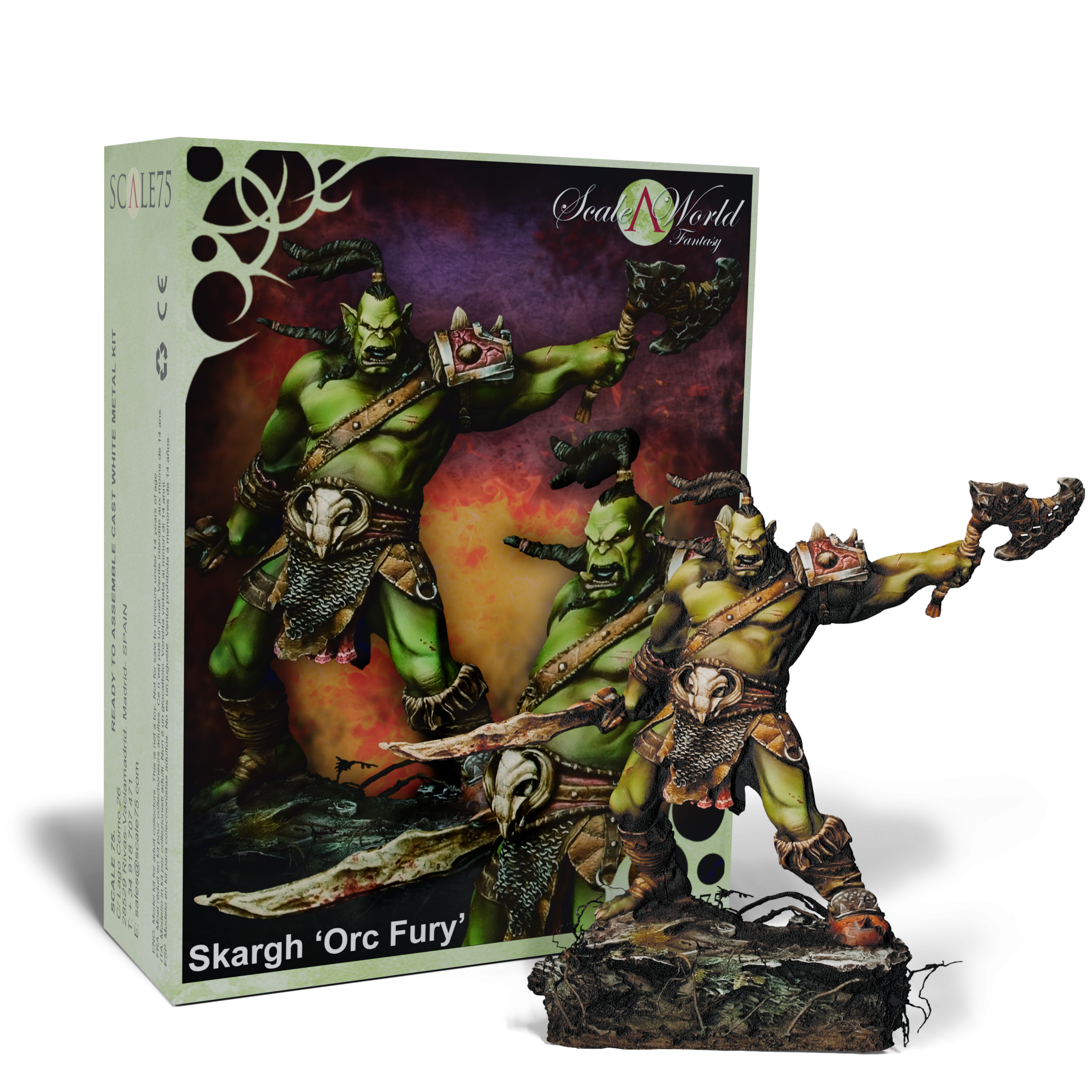 Scale75 Orcs and Goblins + Shargh Orc Fury pack s figurkou