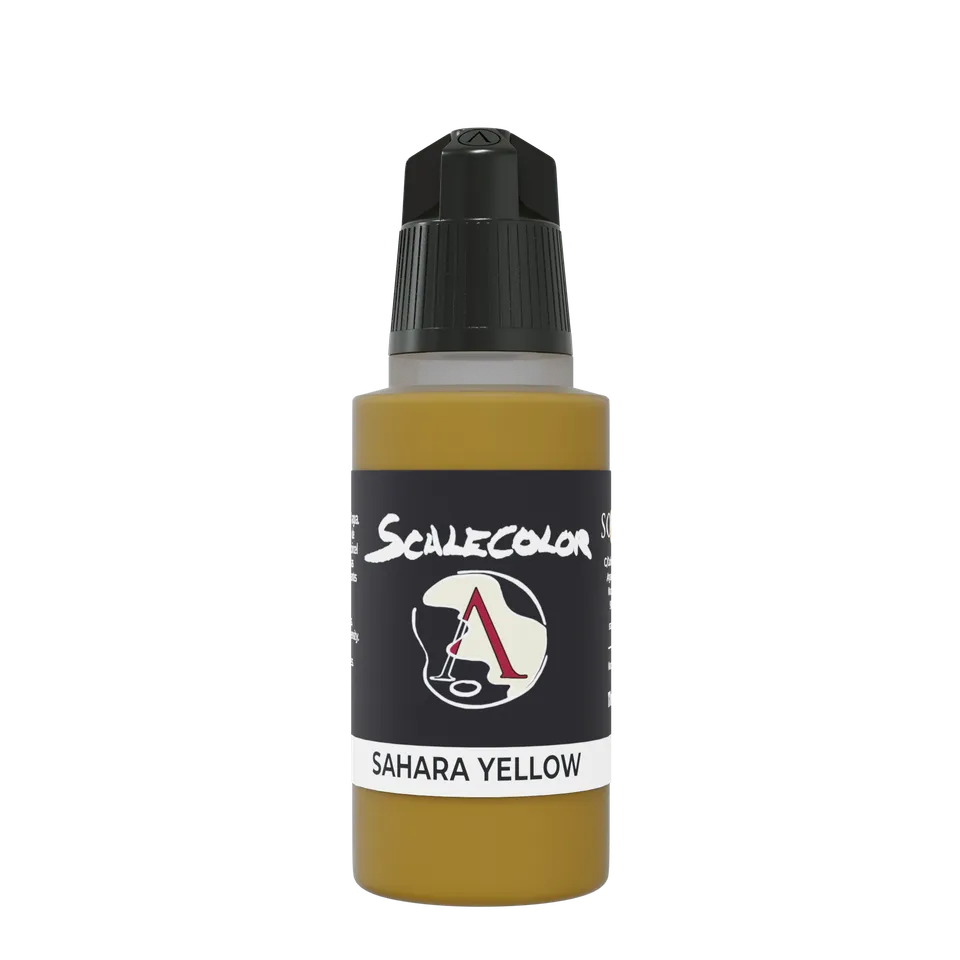 Scale75 Sahara Yellow barva 17ml žlutá supermatná