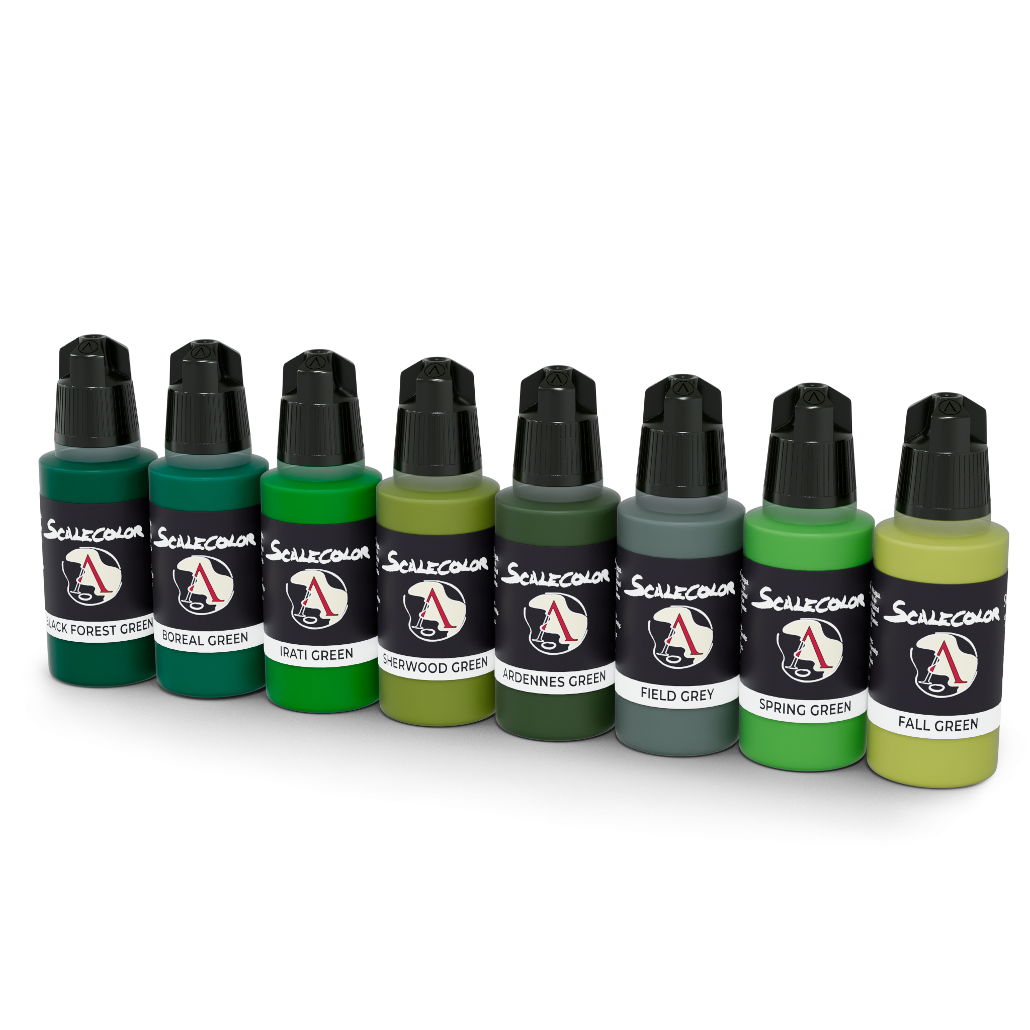 Scale75 Scalecolor Colors of Nature Green sada barev zelená