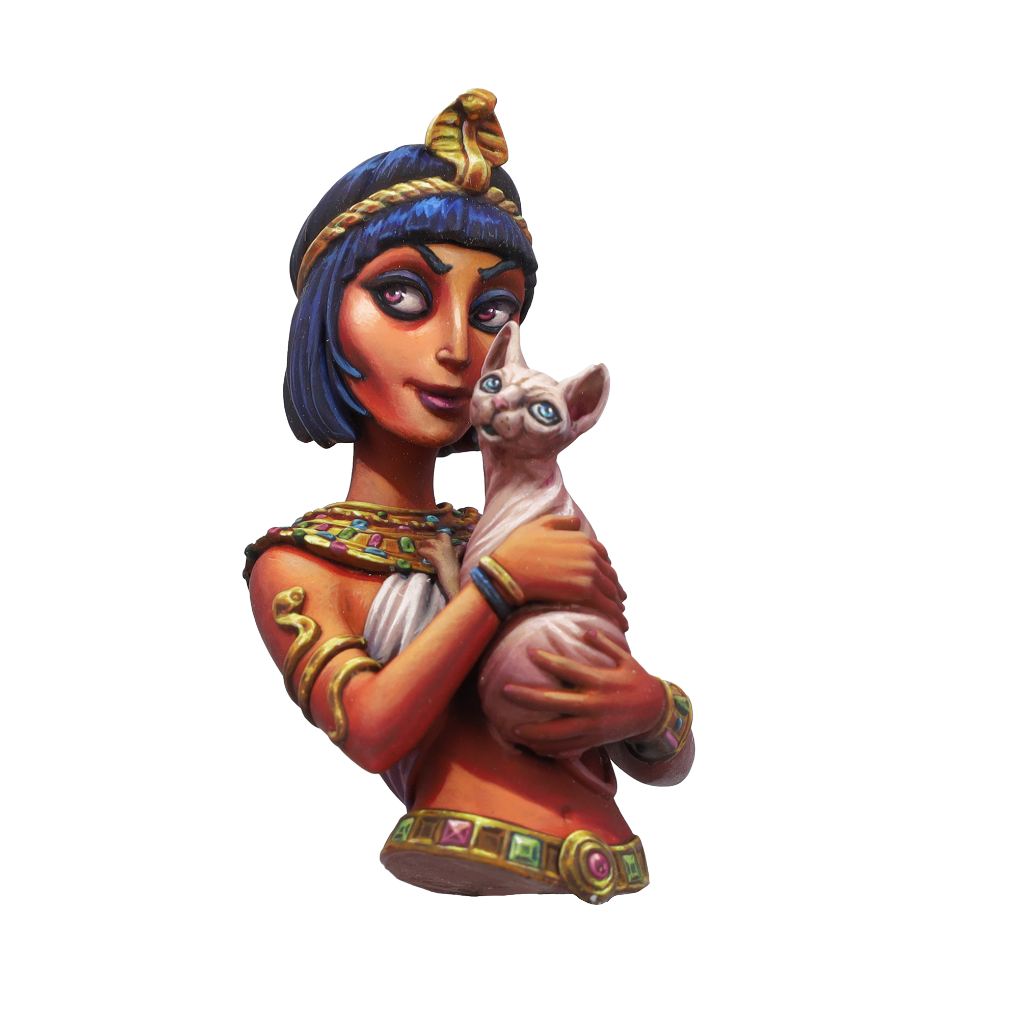 Scale75 Queen of the Nile busta 1/12 nenabarvená