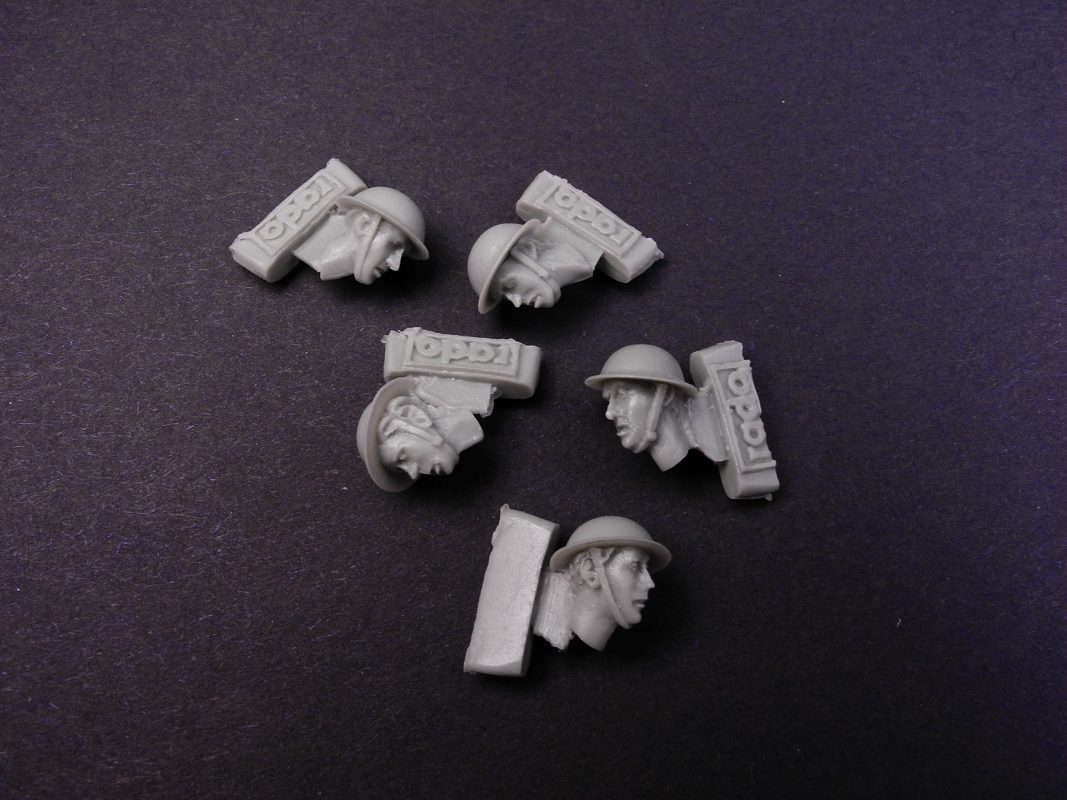 Rado Miniatures RDM35H05 hlavy resinové 1/35 5ks