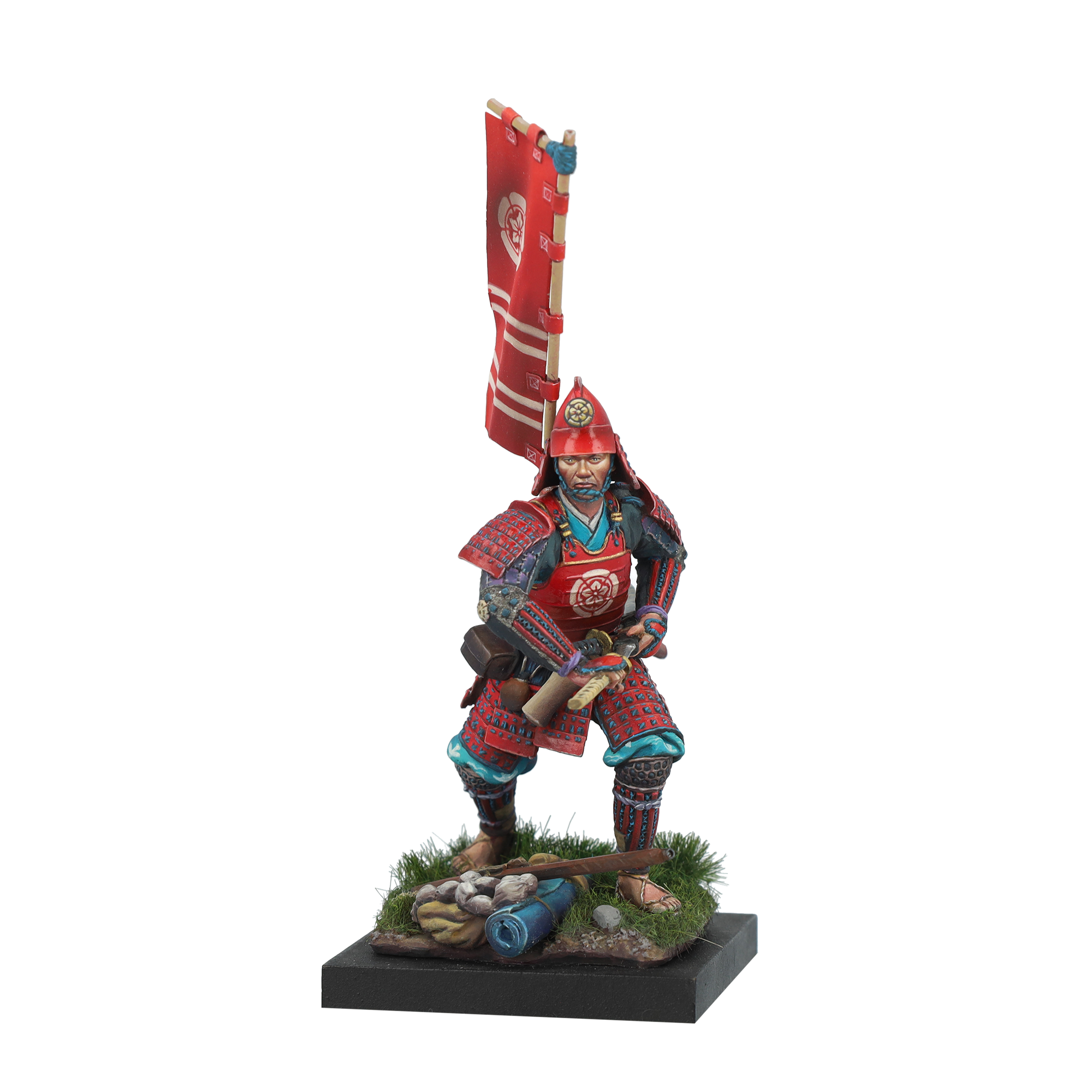 Scale75 Nobunaga Warrior figurka 75 mm kov nenabarvená