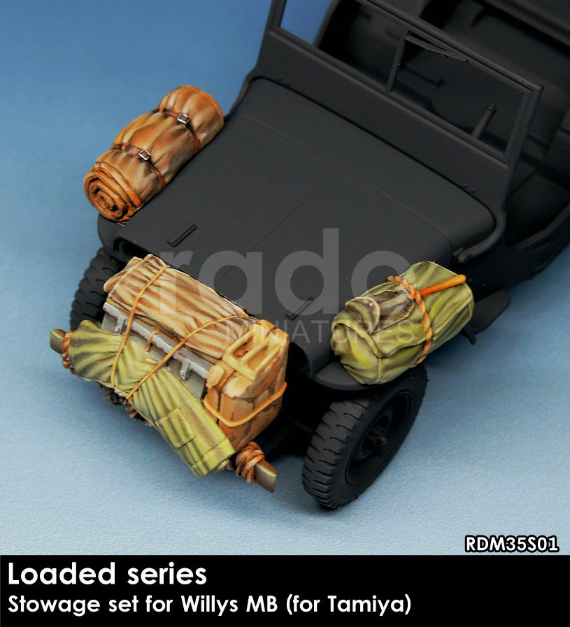 Rado Miniatures RDM35S01 resinová výstroj 1/35 na Willys Jeep