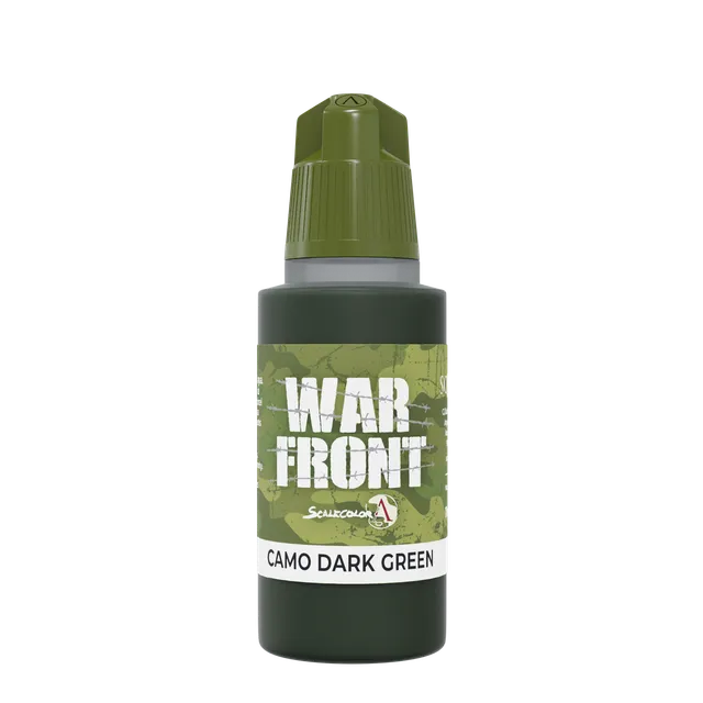 Scale75 Warfront Camo Dark Green barva 17 ml matná