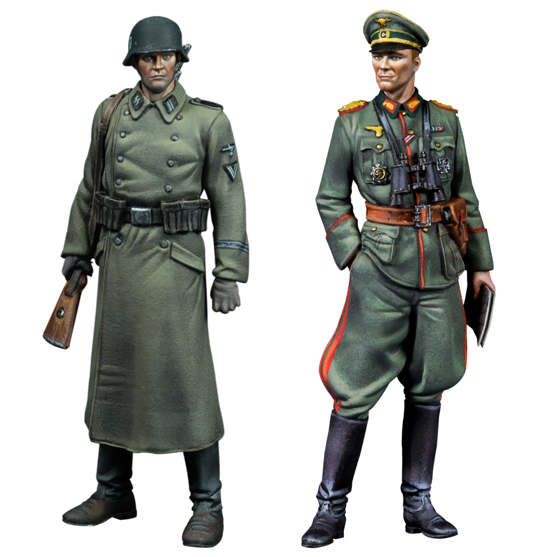Scale75 Warfront German Staff figurka 1/48 resinová nenabarvená
