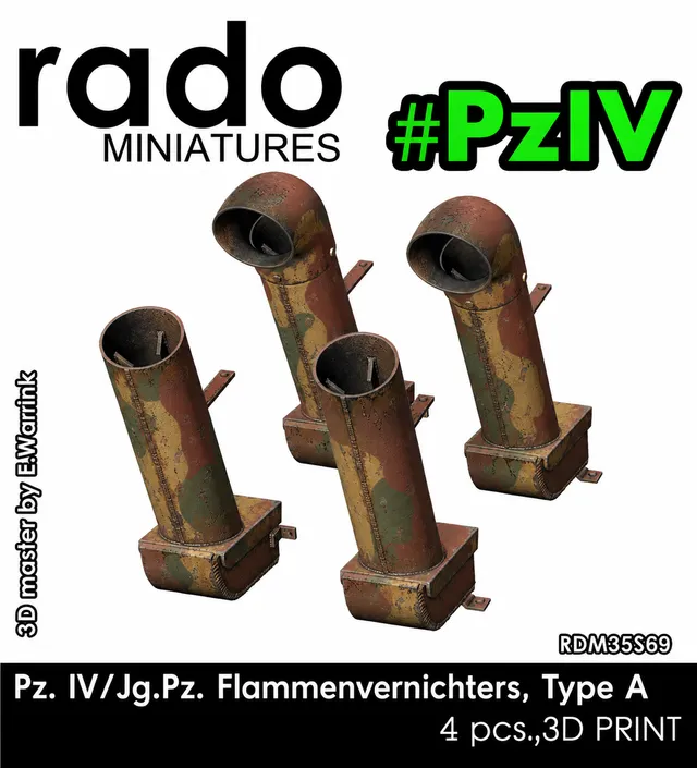 Rado Miniatures RDM35S69 Flammenvernichter A 1/35