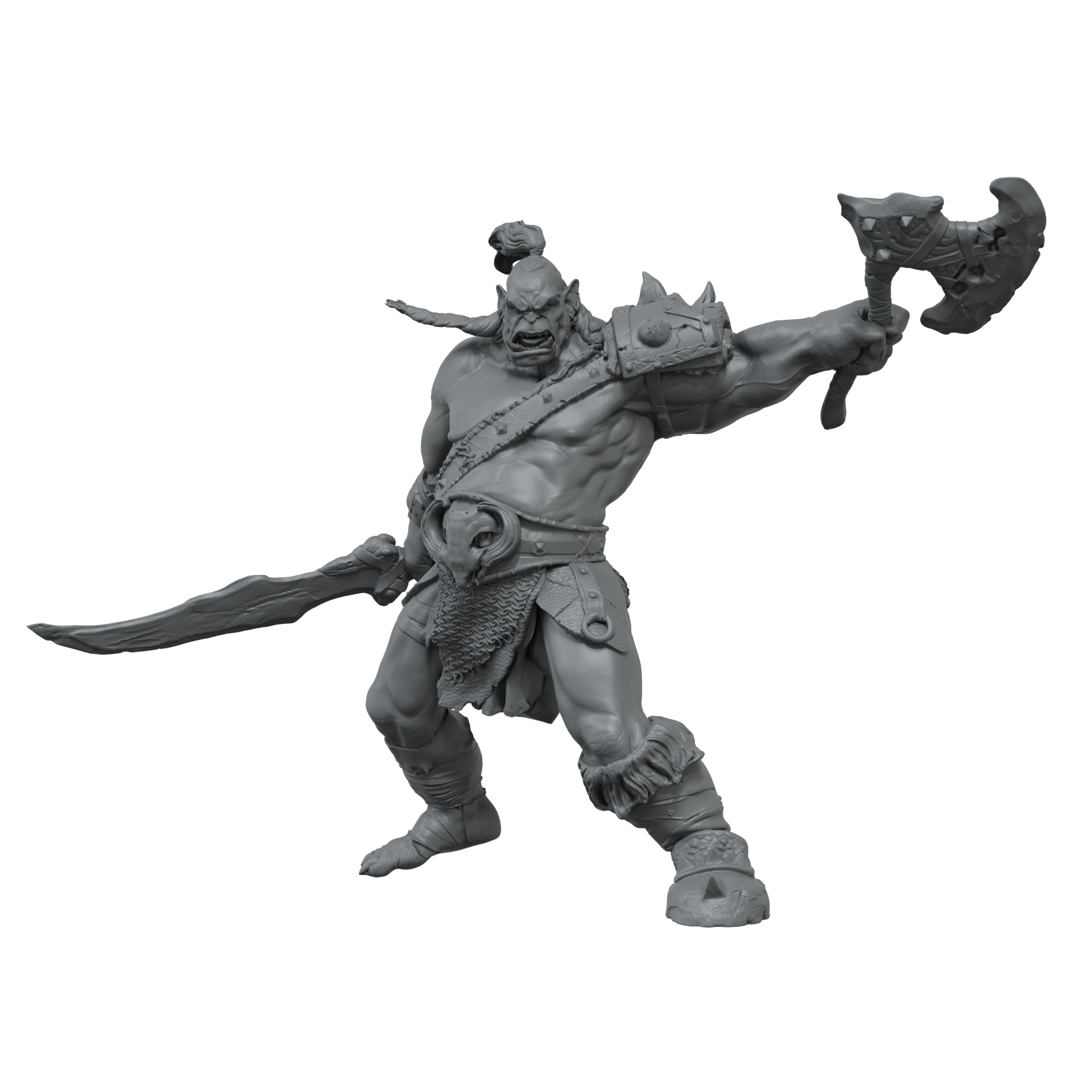 Scale75 Shargh Orc Champion 35mm miniatura resin