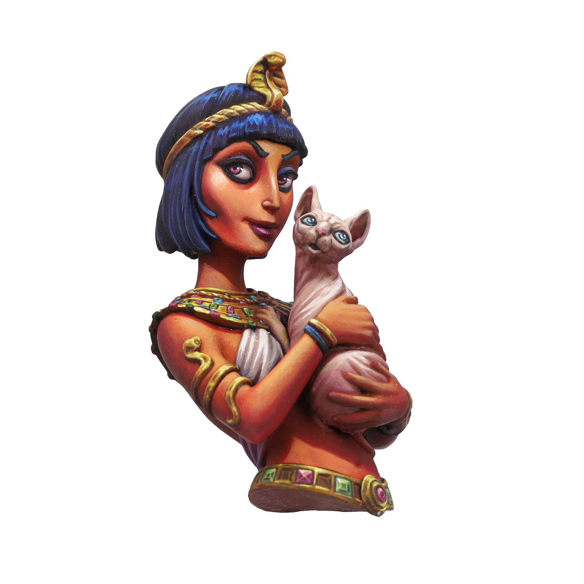 Scale75 Queen of the Nile busta 1/12 nenabarvená