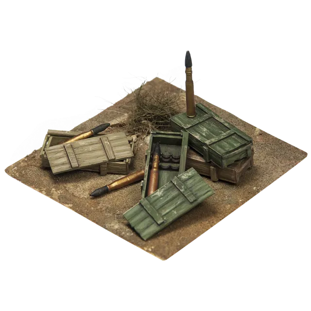 Scale75 Tiger Boxes and Ammo doplněk 1/35