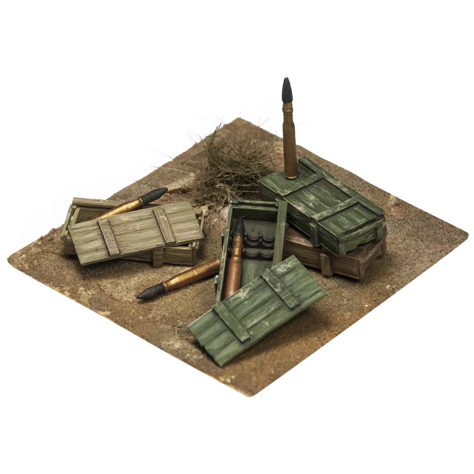 Scale75 Tiger Boxes and Ammo doplněk 1/35