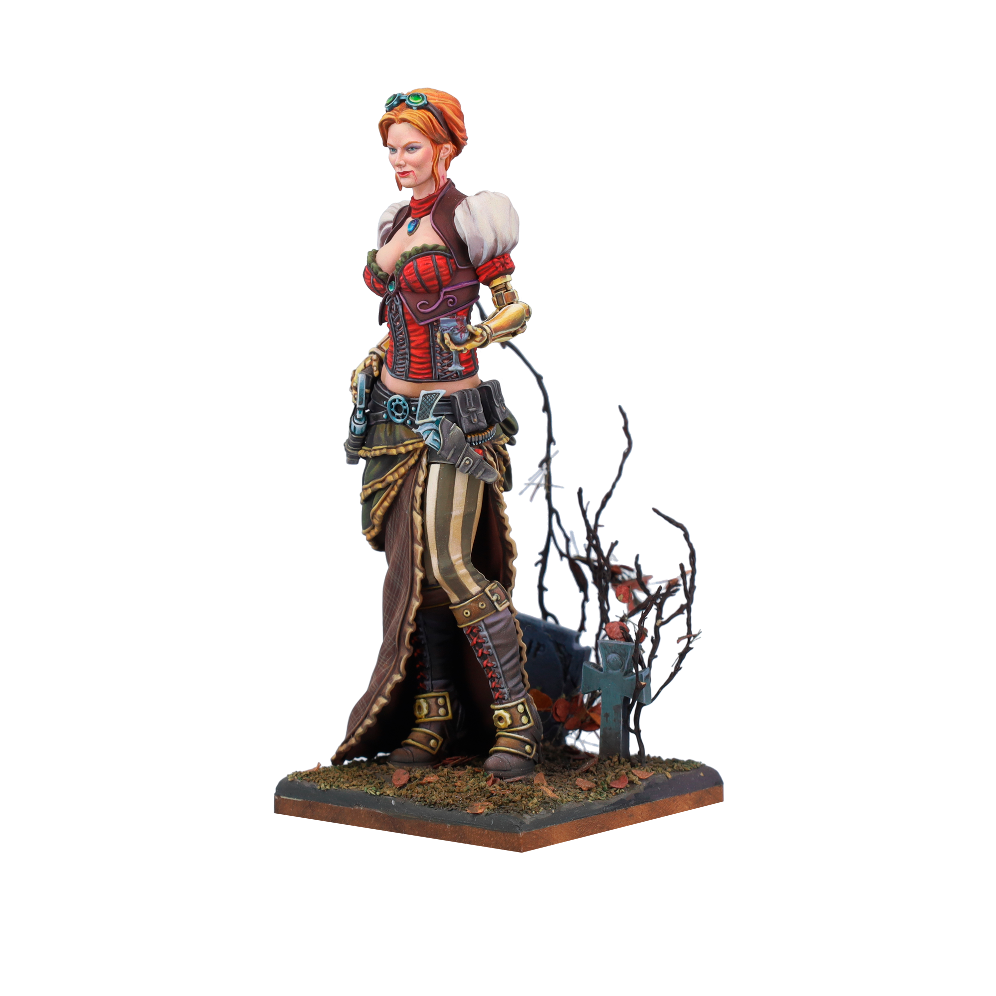 Scale75 Steam Wars Lady Valerious figurka 75 mm nenabarvená