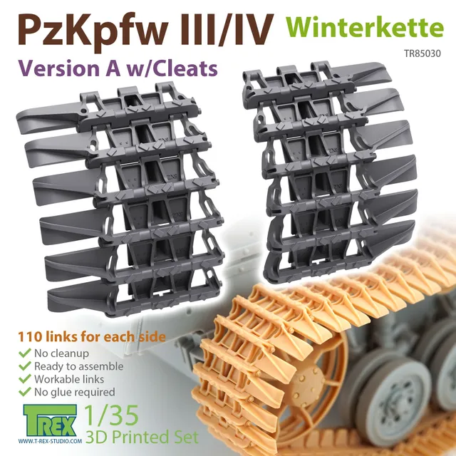 T-Rex Studio TR85030 pásy Winterkette A 1/35 PzKpfw III/IV
