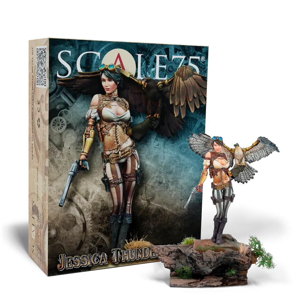 Scale75 Jessica Thunderhawk figurka 75mm kov nemalovaná
