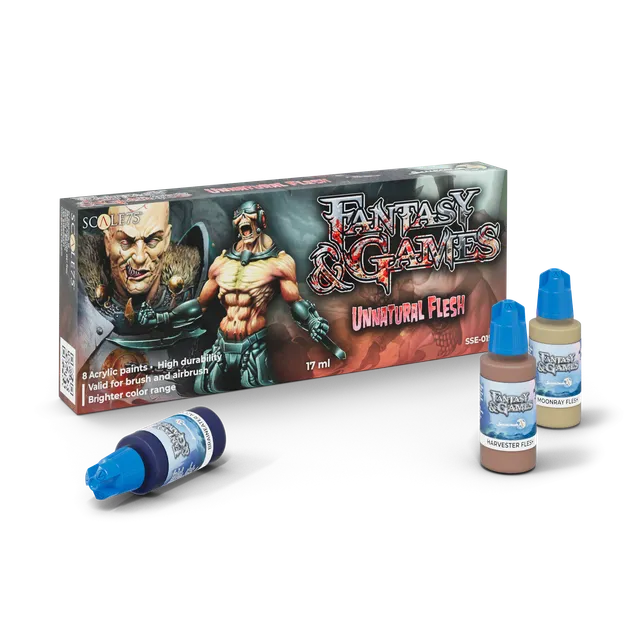 Scale75 Fantasy Unnatural Flesh sada barev na pleť