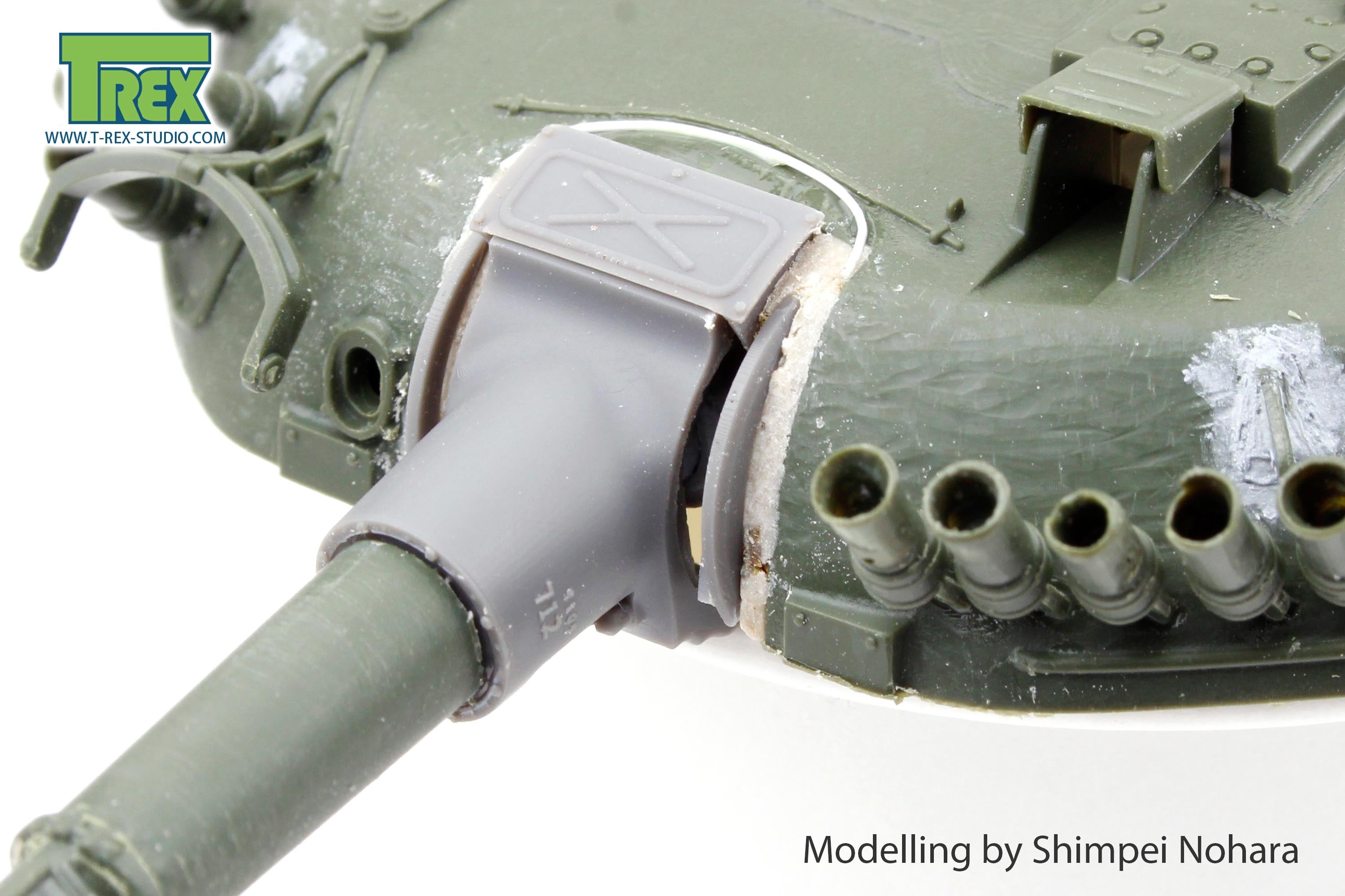T-Rex Studio TR35238 T-72 maska kanonu 1/35 sada bez plachty