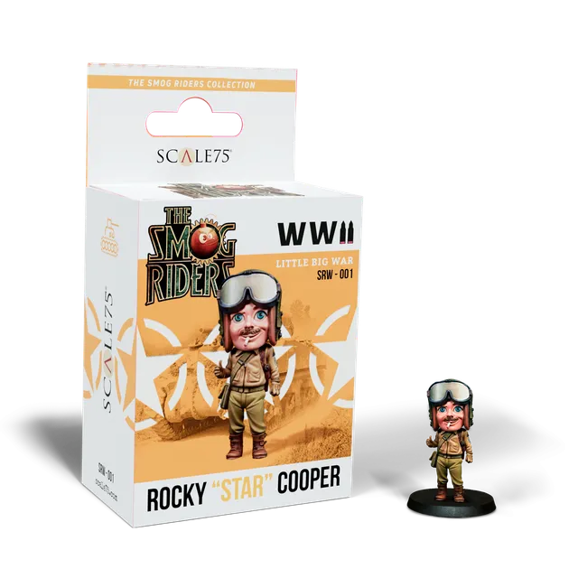 Scale75 Smog Riders Rocky Star Cooper figurka 35 mm