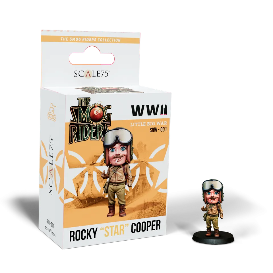 Scale75 Smog Riders Rocky Star Cooper figurka 35 mm