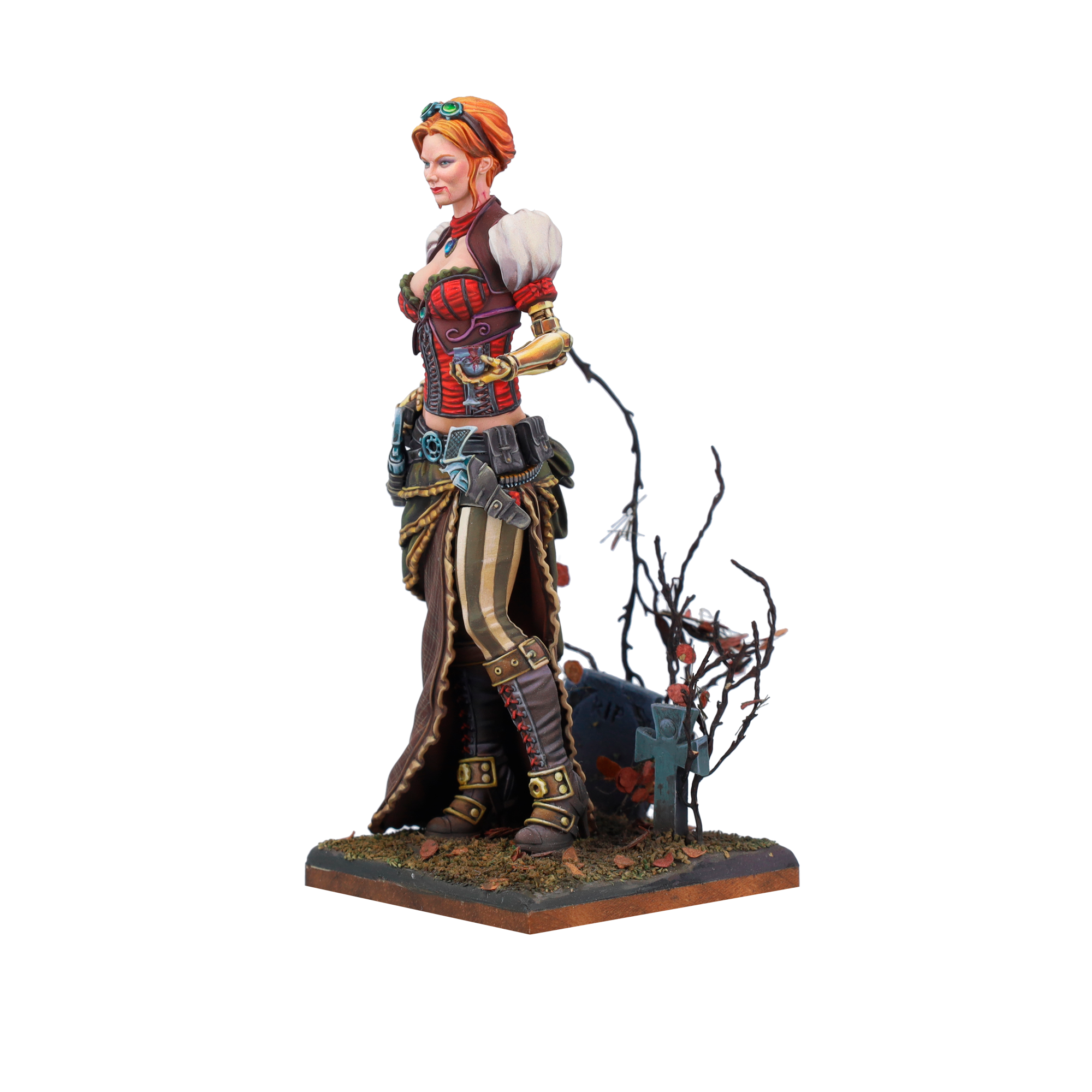 Scale75 Steam Wars Lady Valerious figurka 75 mm nenabarvená