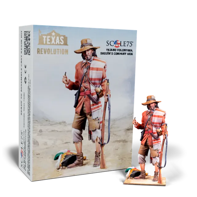 Scale75 Tejano Volunteer resinová figurka 75mm Seguín