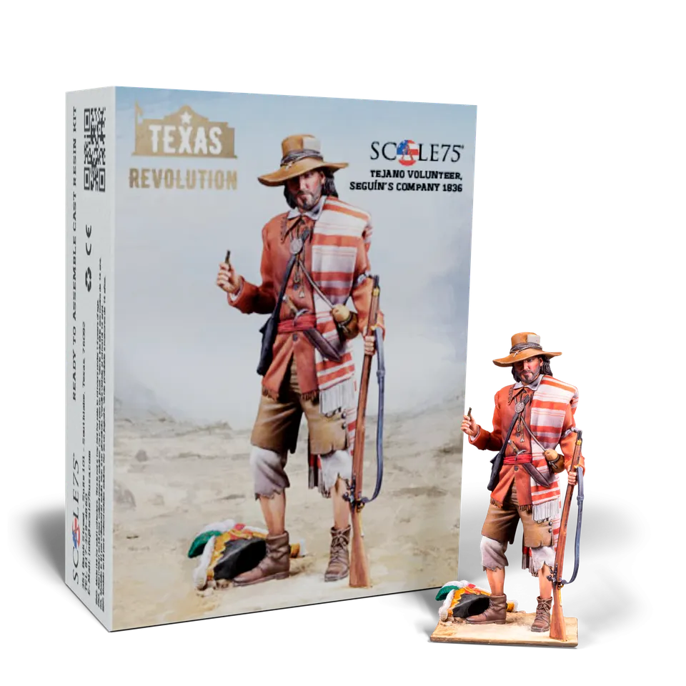 Scale75 Tejano Volunteer resinová figurka 75mm Seguín