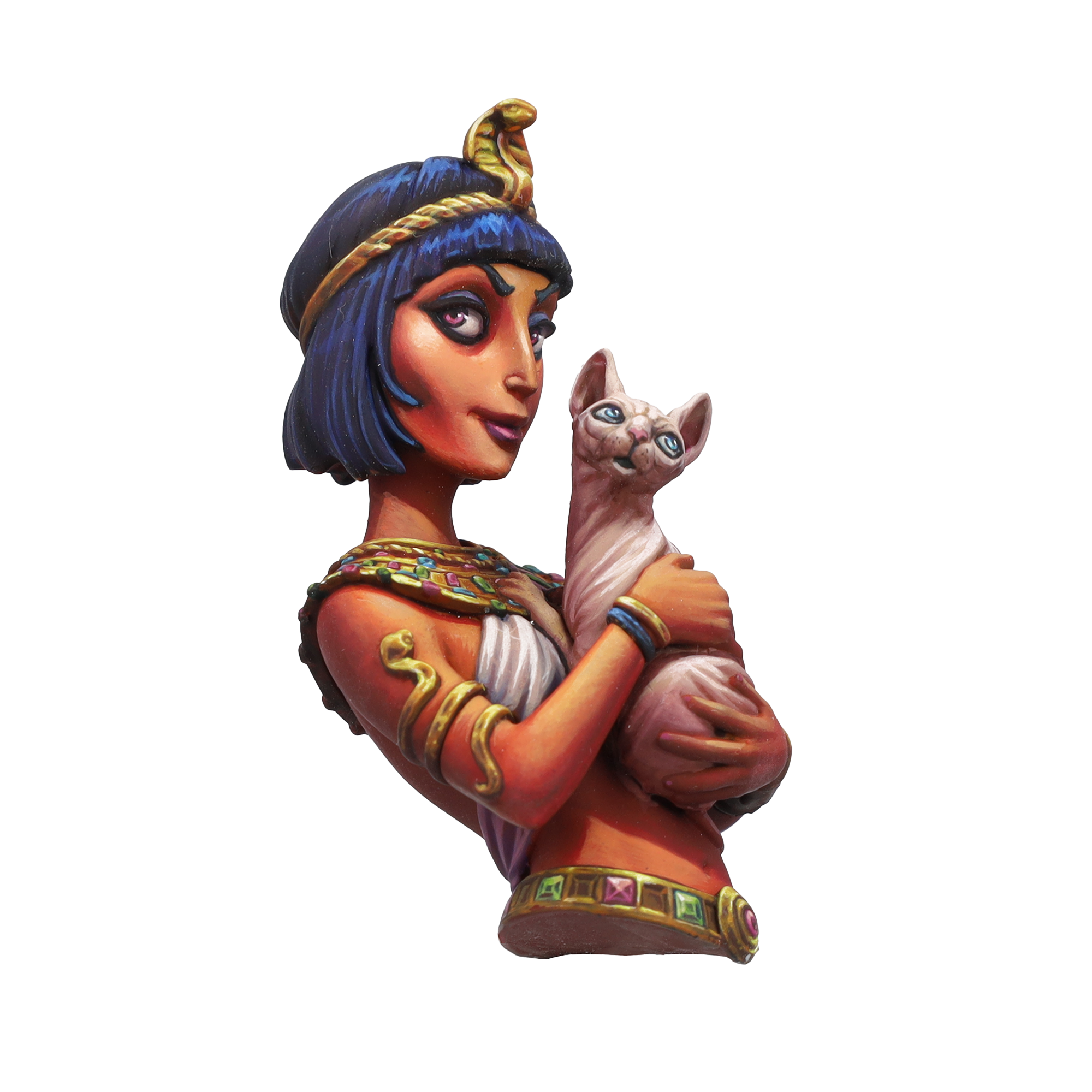Scale75 Queen of the Nile busta 1/12 nenabarvená