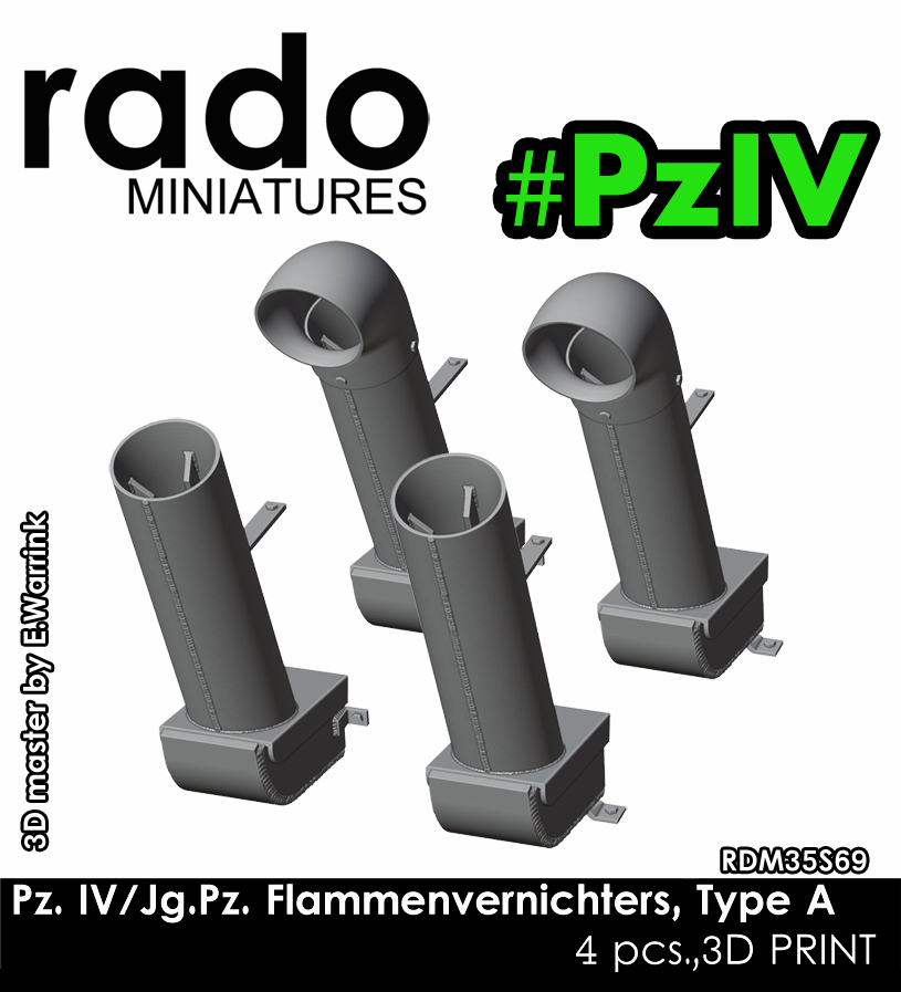 Rado Miniatures RDM35S69 Flammenvernichter A 1/35