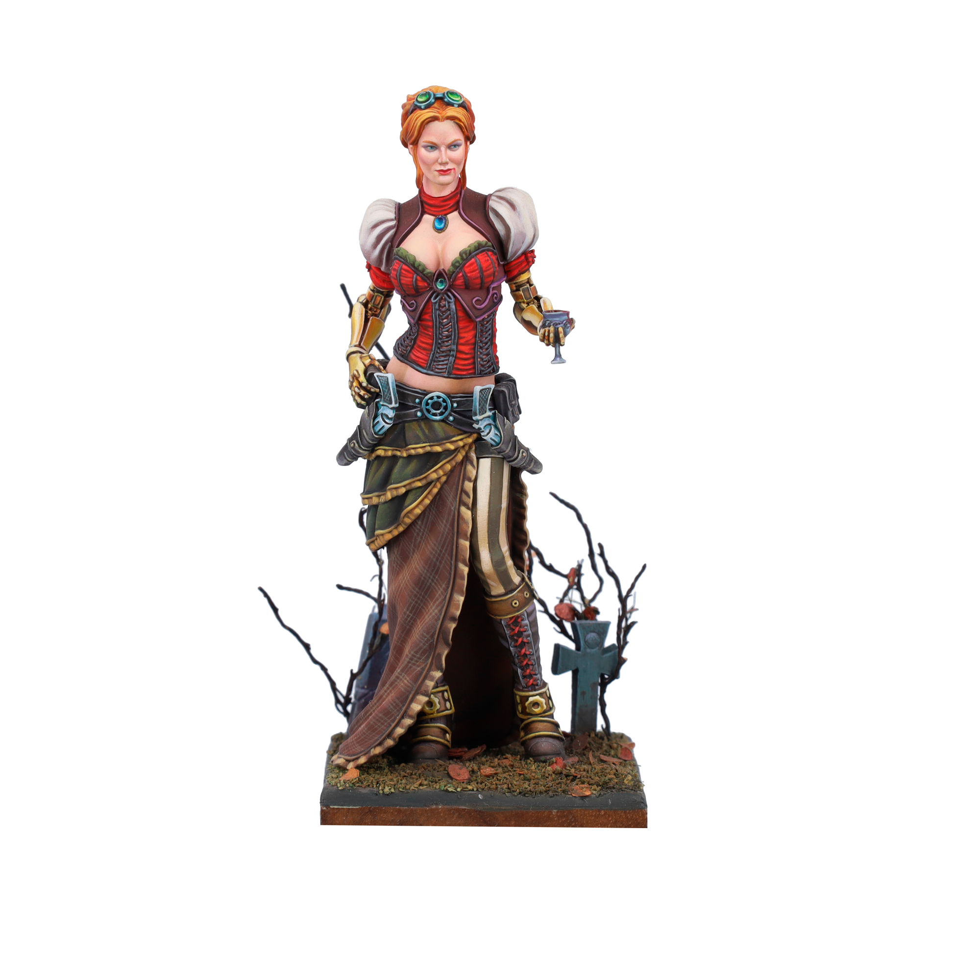 Scale75 Steam Wars Lady Valerious figurka 75 mm nenabarvená