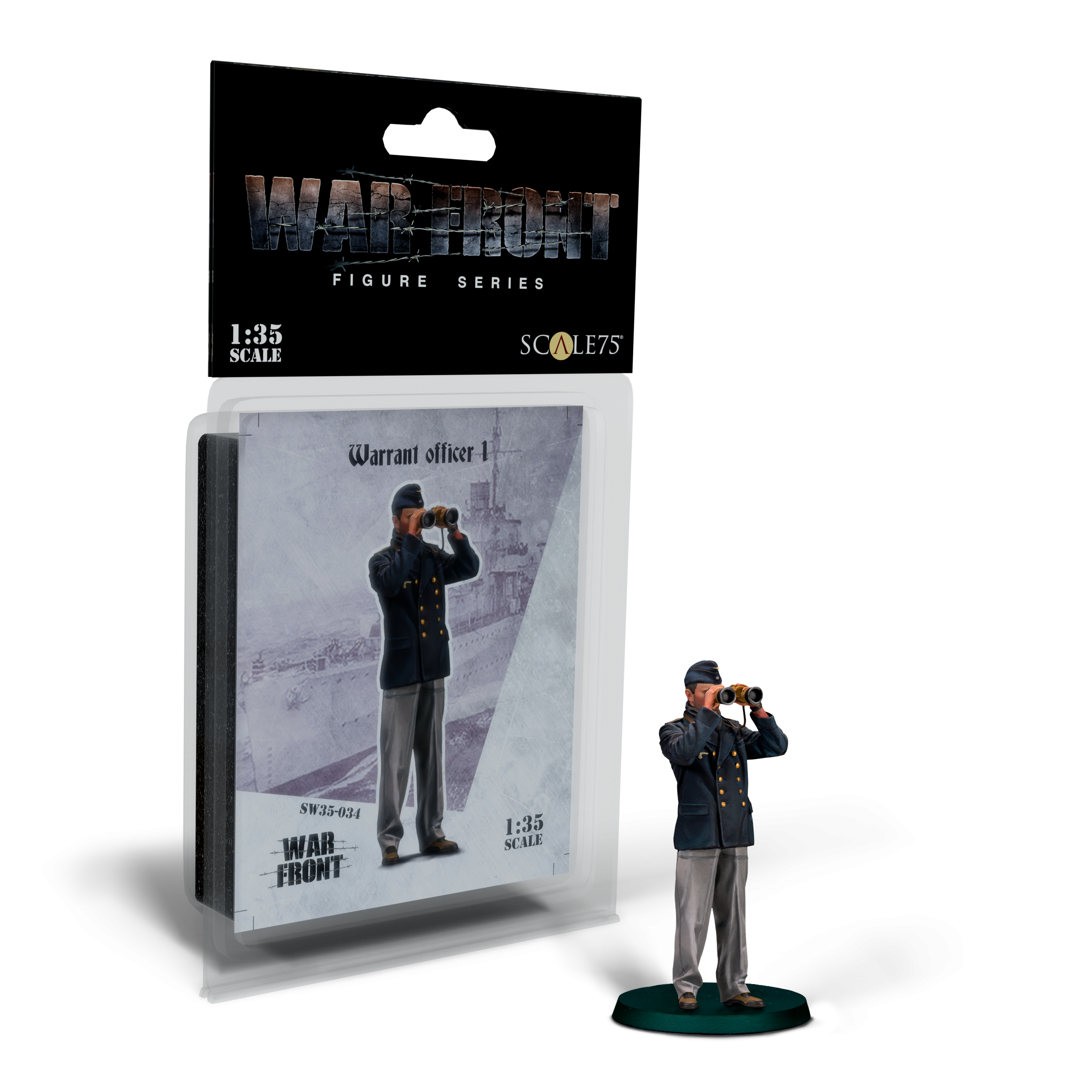 Scale75 Warfront Warrant Officer 1 figurka 1/35 resin
