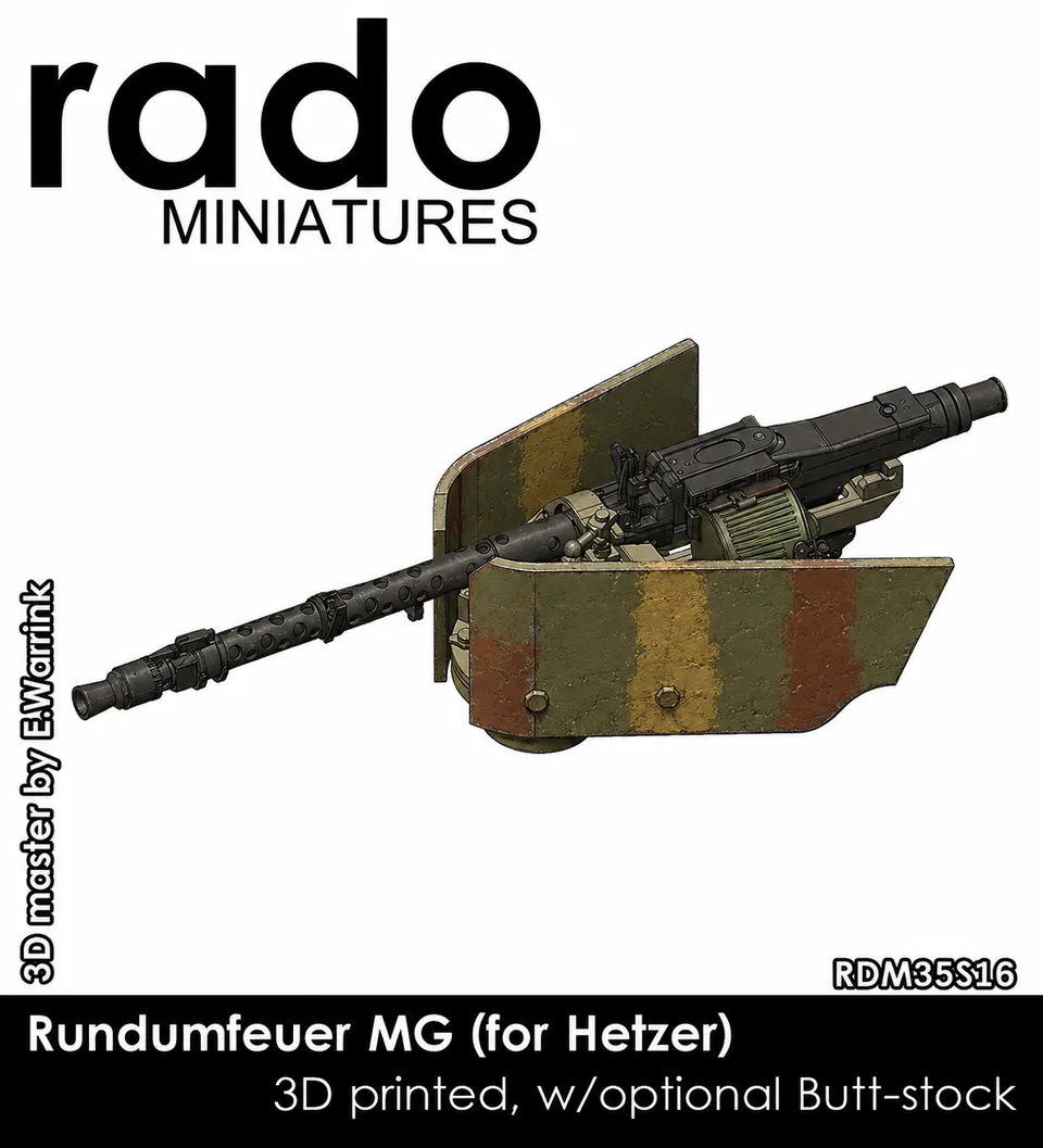 Rado Miniatures RDM35S16 doplňky Hetzer 1/35
