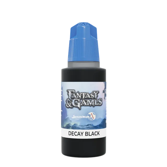 Scale75 Scalecolor Decay Black barva na miniatury 17 ml