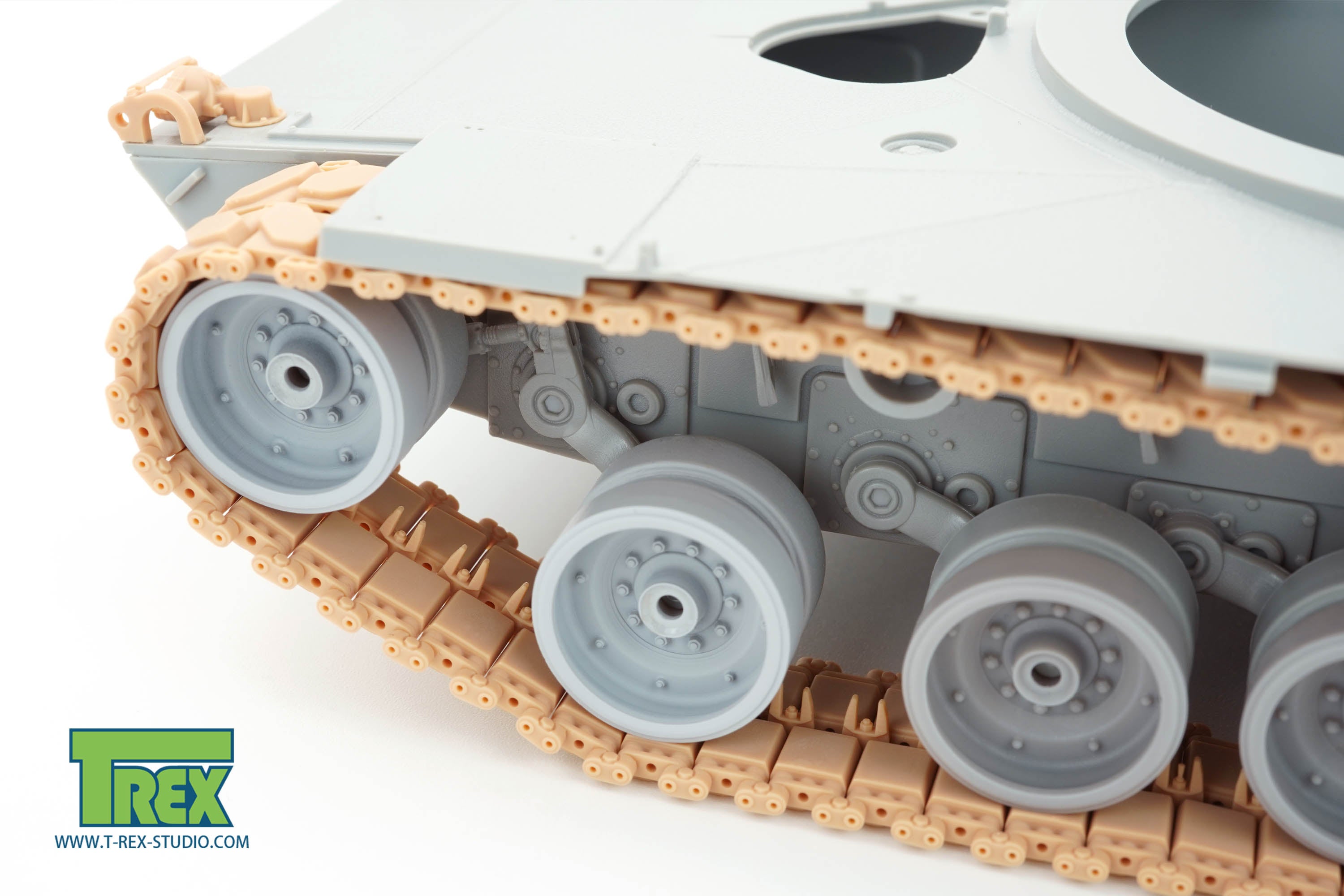 T-Rex Studio TR85048 pásy M1 Abrams T156 1/35 kovové čepy