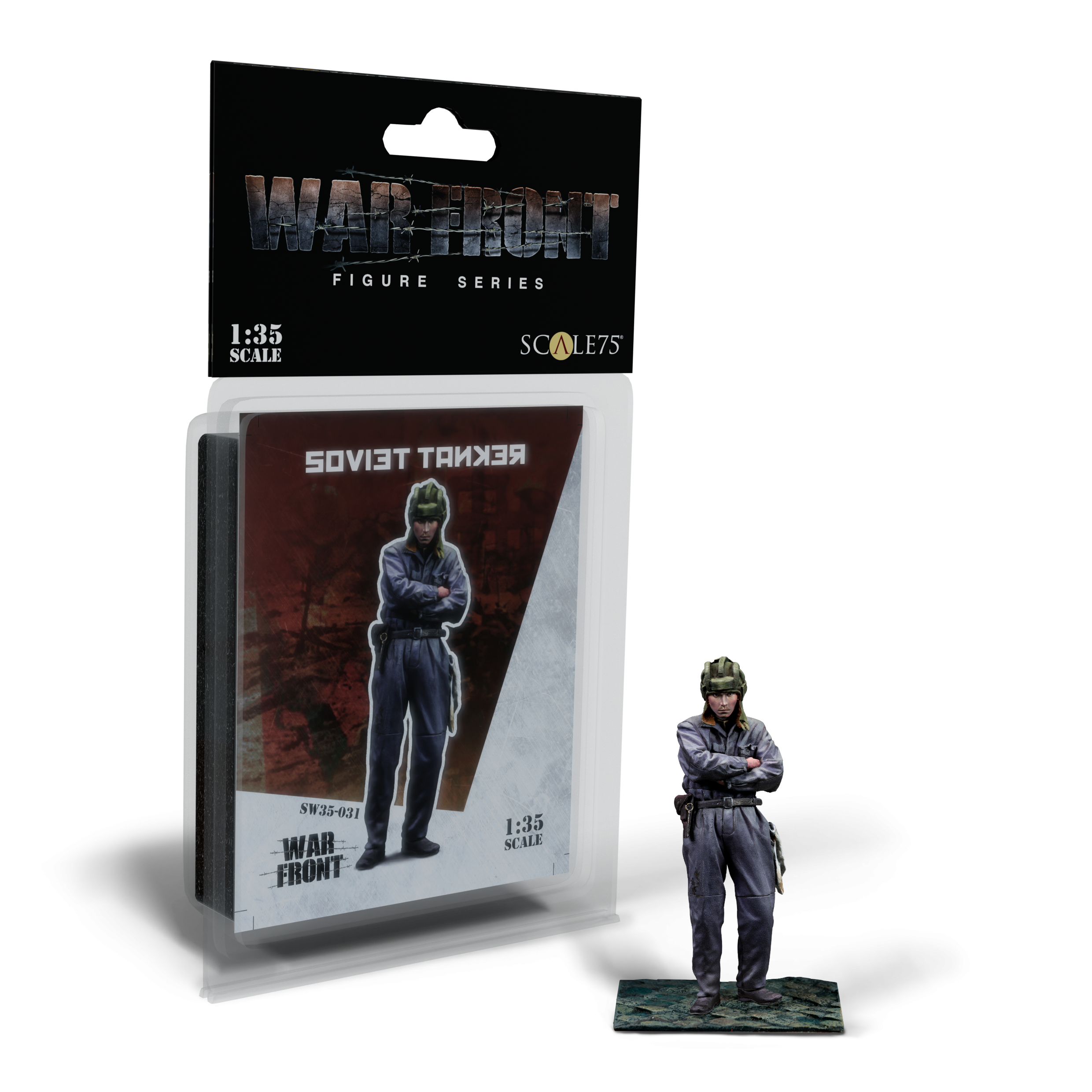 Scale75 Warfront Soviet Tanker figurka 1/35