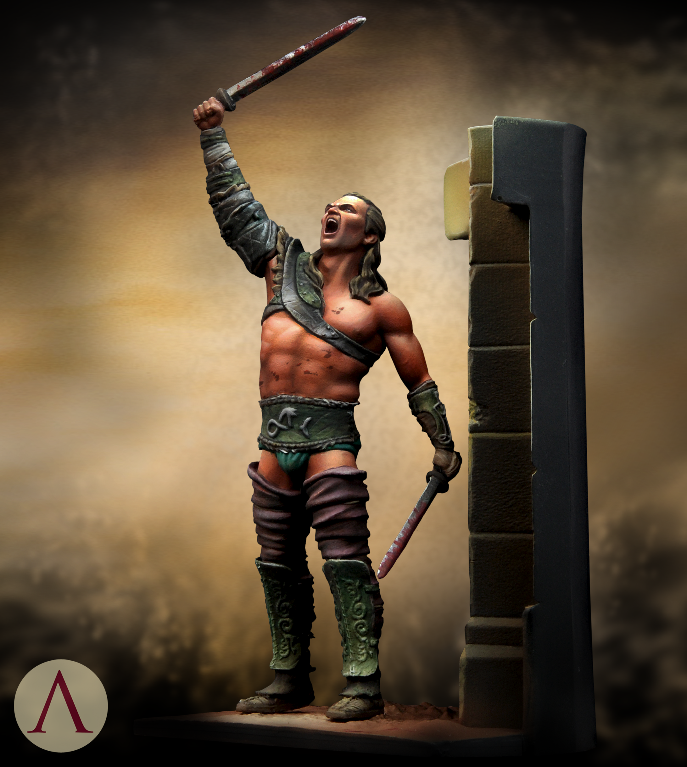 Scale75 Gannicus figurka gladiátor