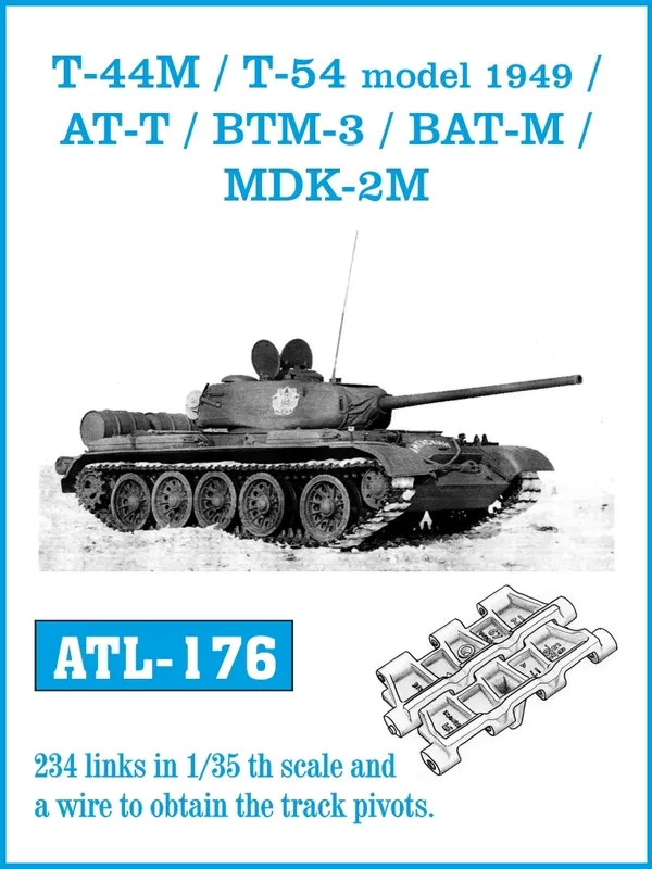 Friulmodel ATL-176 kovové pásy 1/35 T-54 T-44M