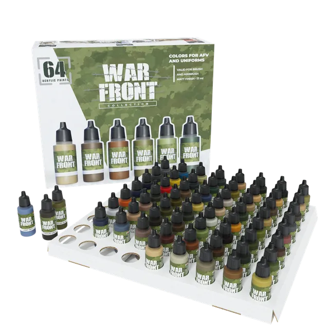 Scale75 WarFront sada barev 64×17 ml matná