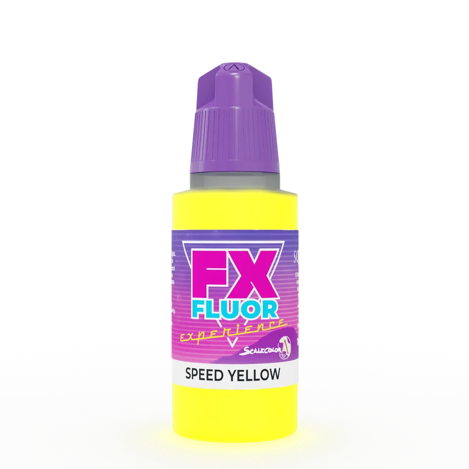 Scale75 Speed Yellow fluorescenční akrylová barva 17 ml
