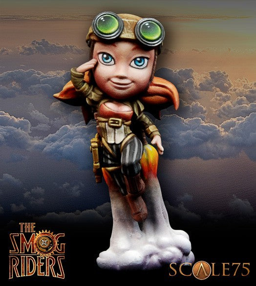Scale75 Smog Riders Amelia Steam chibi figurka 35 mm