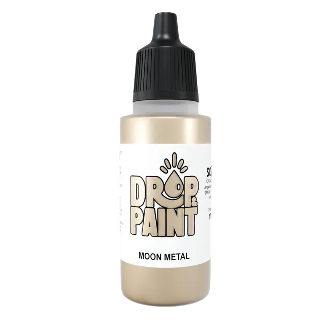Scale75 Moon Metal metalická barva 17 ml stříbrná