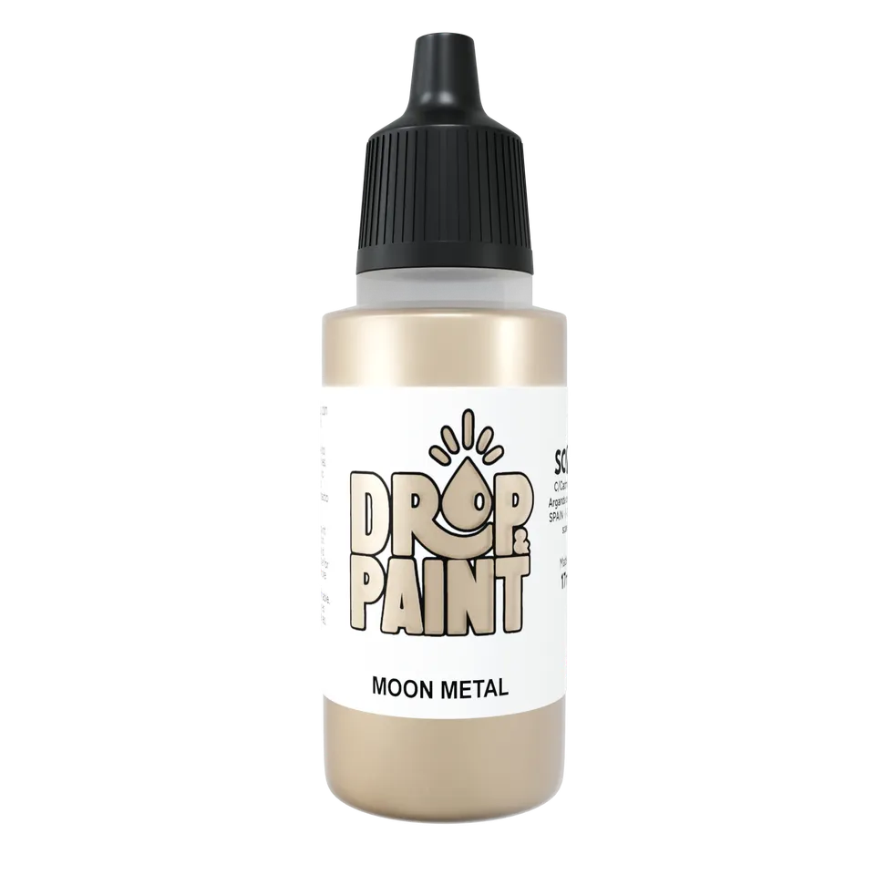 Scale75 Moon Metal metalická barva 17 ml stříbrná