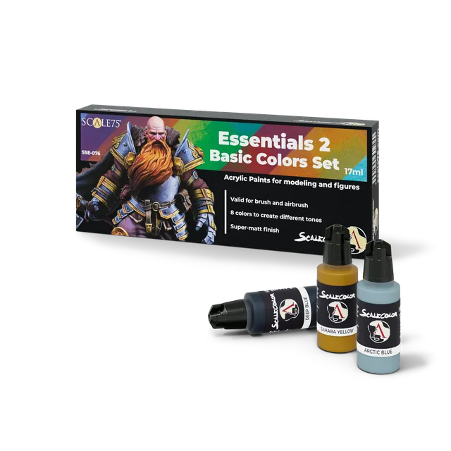 Scale75 Essentials 2 sada akrylových barev základní