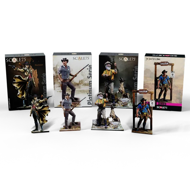 Scale75 Wild Wild West sada figurek 4 ks western